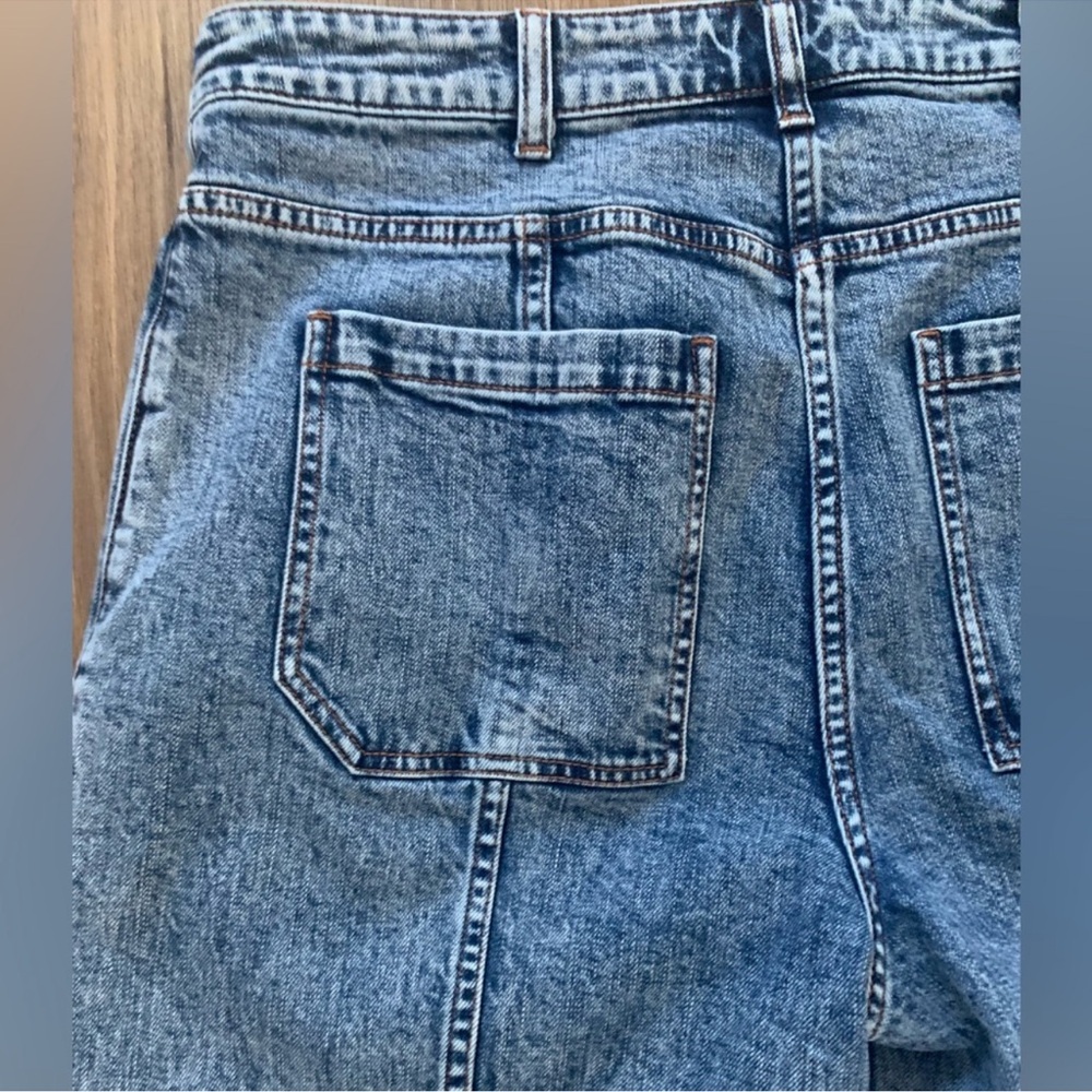 Ulla Johnson Brodie Barrel Acid Wash Jeans - Picture 7 of 16